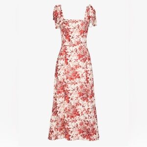 Reformation Twilight Dress Toile De Jouy